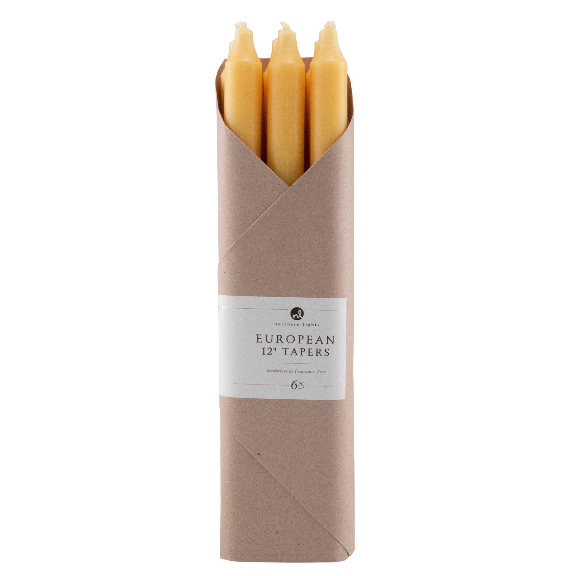 Tapers 12in Multi Pack | Lemon Zest